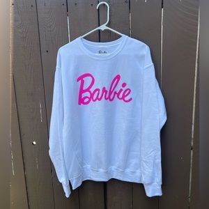 Barbie White Crewneck size Medium